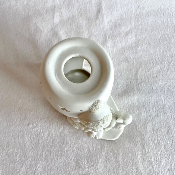 Vintage Delagar Collectibles Votive Tealight Candle Holder Snowbabies - Picture 7 of 16